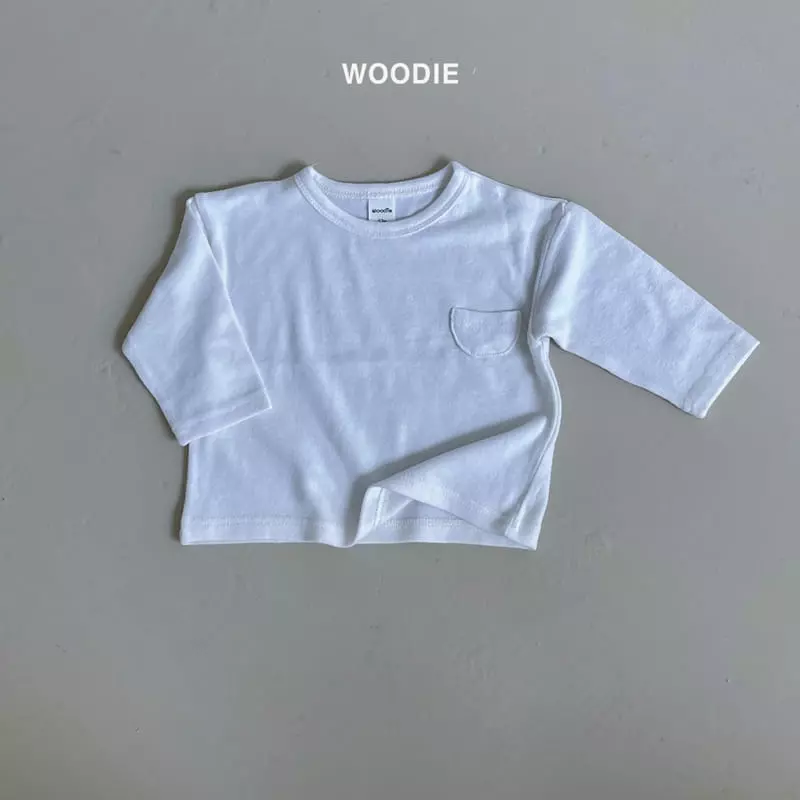 Woodie - Korean Baby Fashion - #babyboutique - Pocket Tee - 3