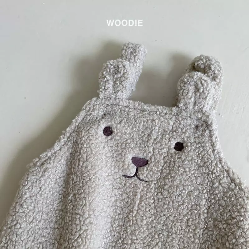 Woodie - Korean Baby Fashion - #babyboutique - Belly Bear Bodysuit - 7