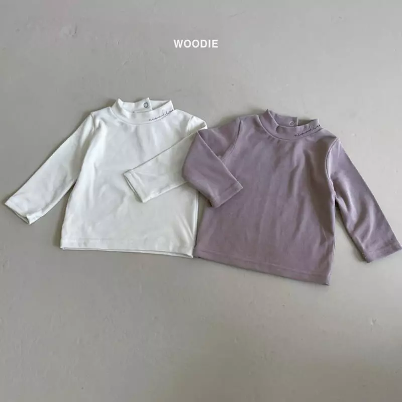 Woodie - Korean Baby Fashion - #babyboutiqueclothing - Woodie Turtleneck Tee - 10