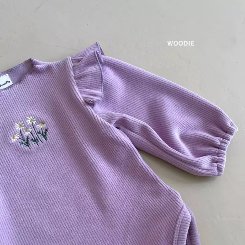 Woodie - Korean Baby Fashion - #babyboutique - Mini Rose Bodysuit - 4