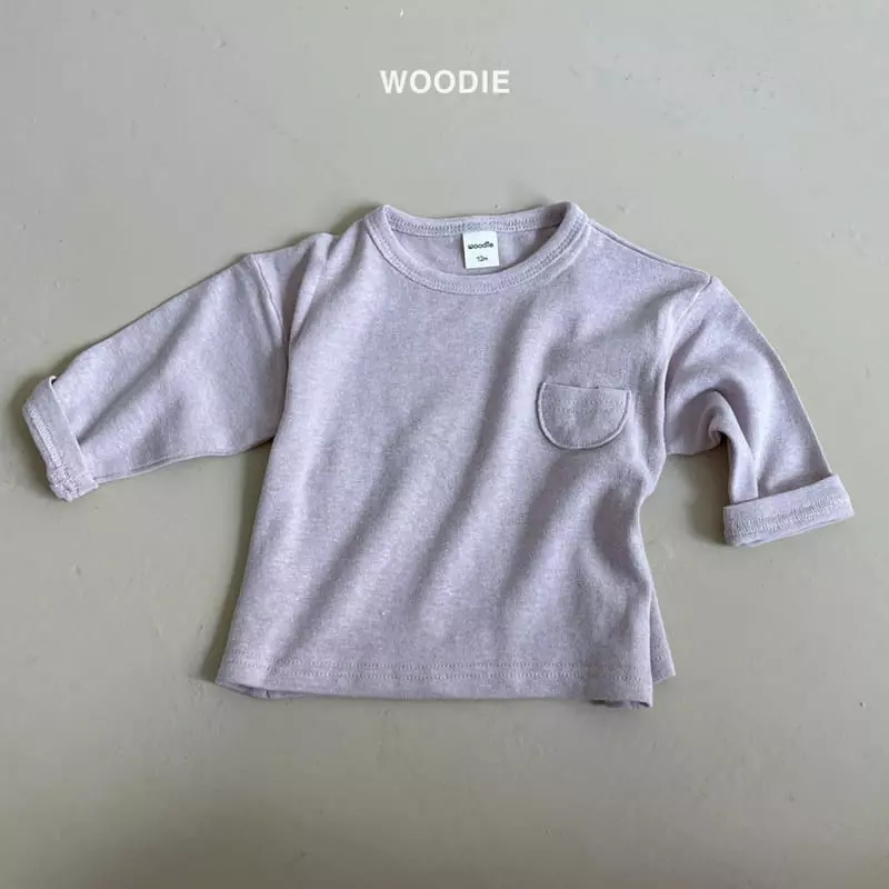 Woodie - Korean Baby Fashion - #babyboutique - Pocket Tee - 4
