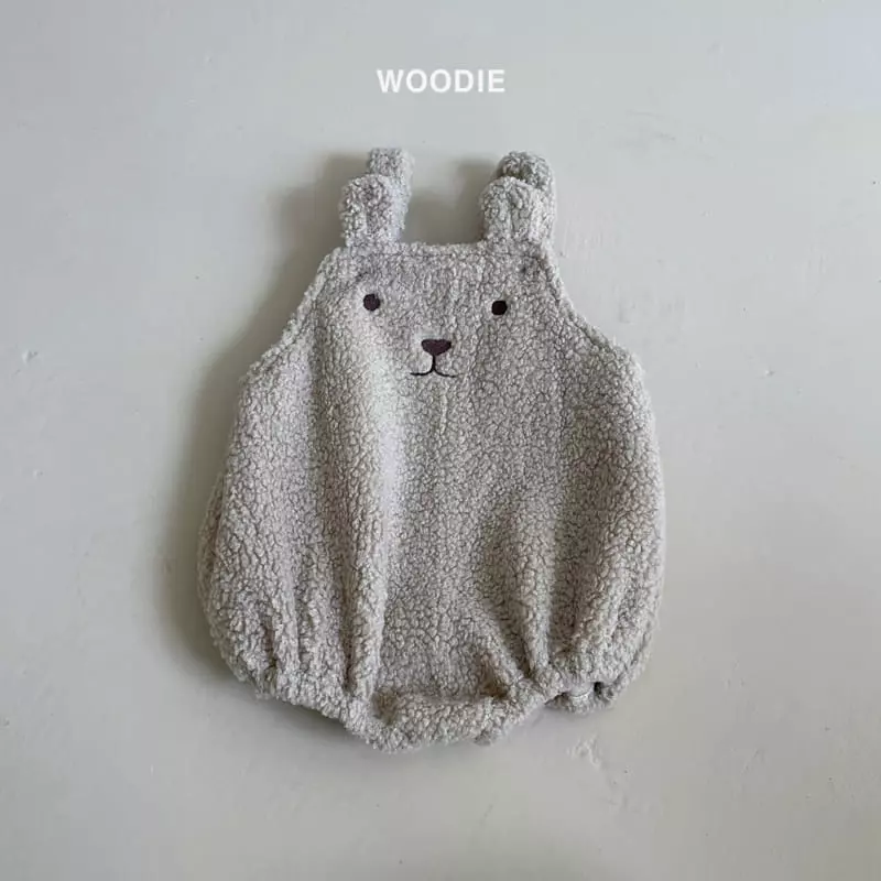 Woodie - Korean Baby Fashion - #babyboutiqueclothing - Belly Bear Bodysuit - 8