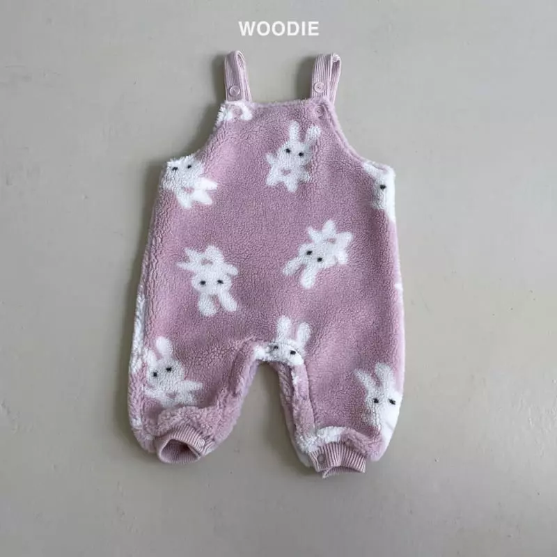 Woodie - Korean Baby Fashion - #babyclothing - Polar Bear Dungarees - 6