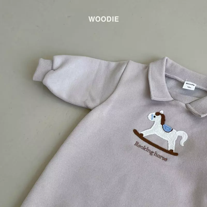 Woodie - Korean Baby Fashion - #babyclothing - Merry Collar Bodysuit - 12