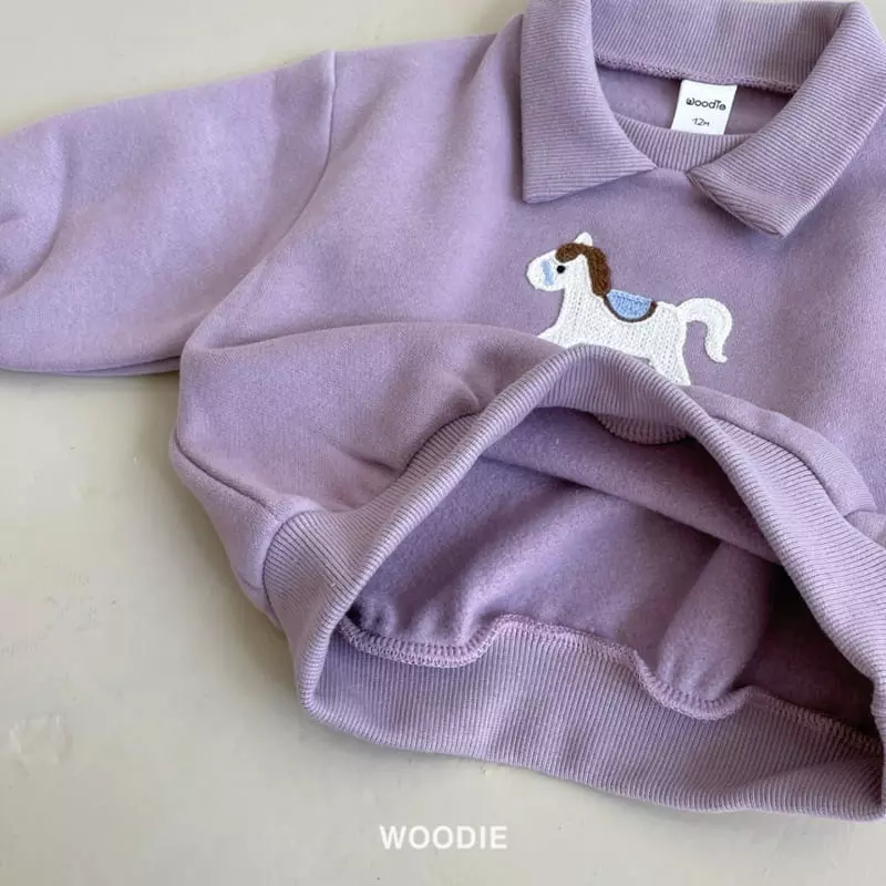 Woodie - Korean Baby Fashion - #babyclothing - Merry Collar Tee - 11