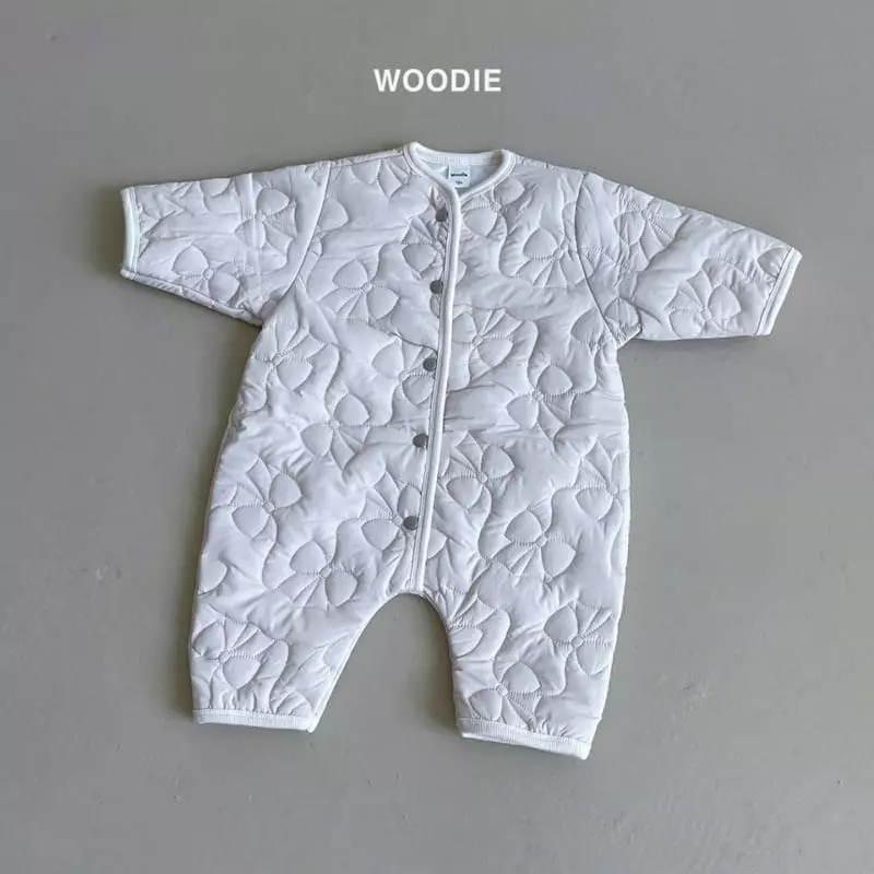 Woodie - Korean Baby Fashion - #babyclothing - 4 Oz Quilting Bodysuit - 8