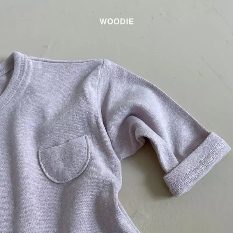Woodie - Korean Baby Fashion - #babyclothing - Pocket Tee - 5