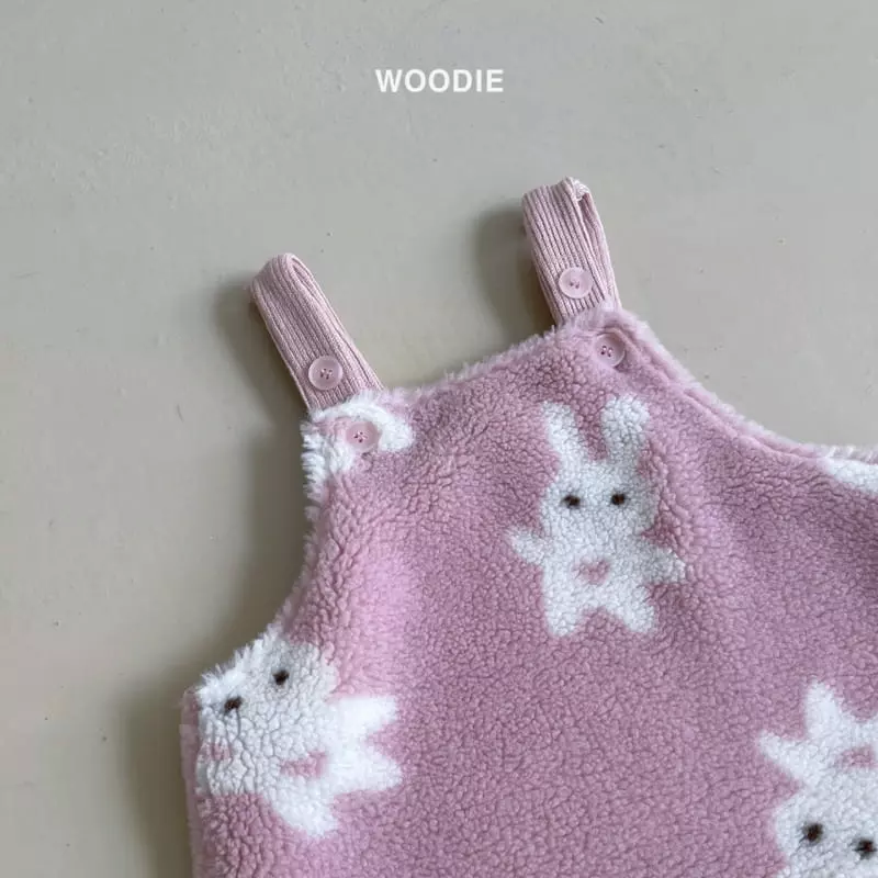 Woodie - Korean Baby Fashion - #babyfever - Polar Bear Dungarees - 8