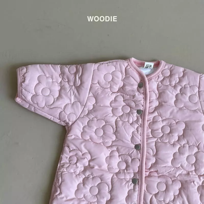 Woodie - Korean Baby Fashion - #babyfever - 4 Oz Quilting Bodysuit - 10