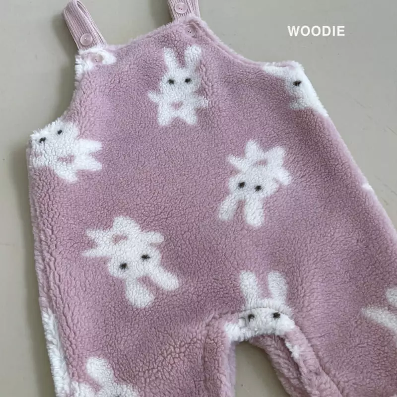 Woodie - Korean Baby Fashion - #babygirlfashion - Polar Bear Dungarees - 9