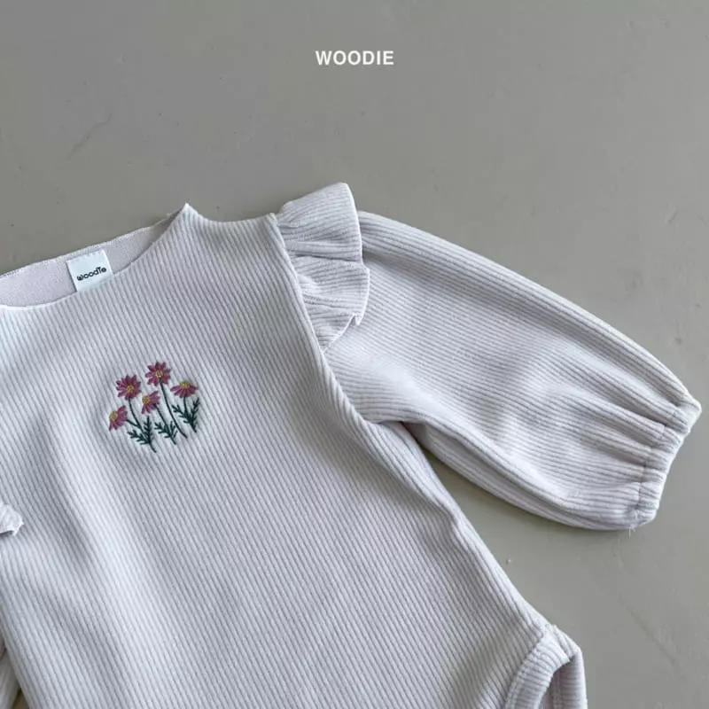 Woodie - Korean Baby Fashion - #babygirlfashion - Mini Rose Bodysuit - 8