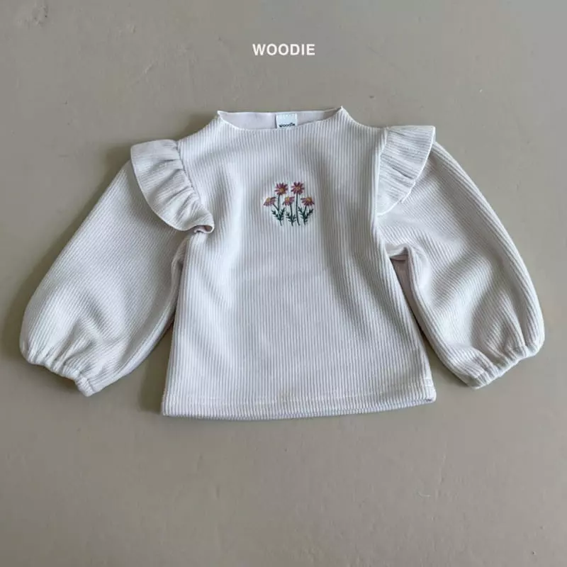 Woodie - Korean Baby Fashion - #babygirlfashion - Mini Rose Tee - 7