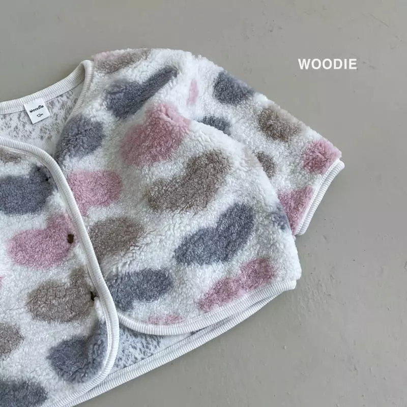 Woodie - Korean Baby Fashion - #babygirlfashion - Heart Jumper - 3
