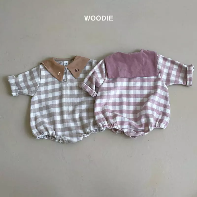 Woodie - Korean Baby Fashion - #babygirlfashion - Toto Collar Bodysuit