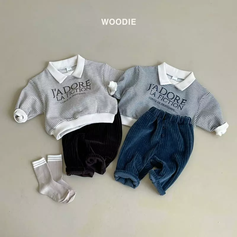 Woodie - Korean Baby Fashion - #babygirlfashion - Fiction Tee - 9