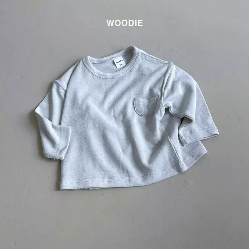 Woodie - Korean Baby Fashion - #babygirlfashion - Pocket Tee - 8