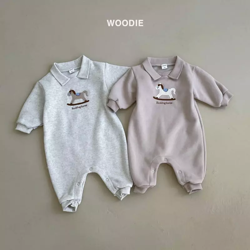 Woodie - Korean Baby Fashion - #babylifestyle - Merry Collar Bodysuit