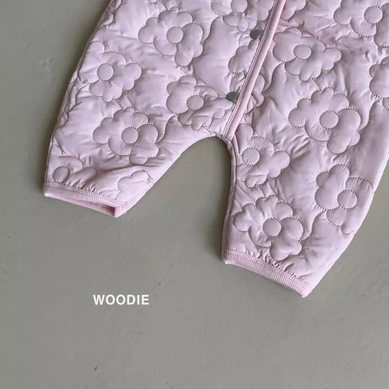 Woodie - Korean Baby Fashion - #babylifestyle - 4 Oz Quilting Bodysuit - 12