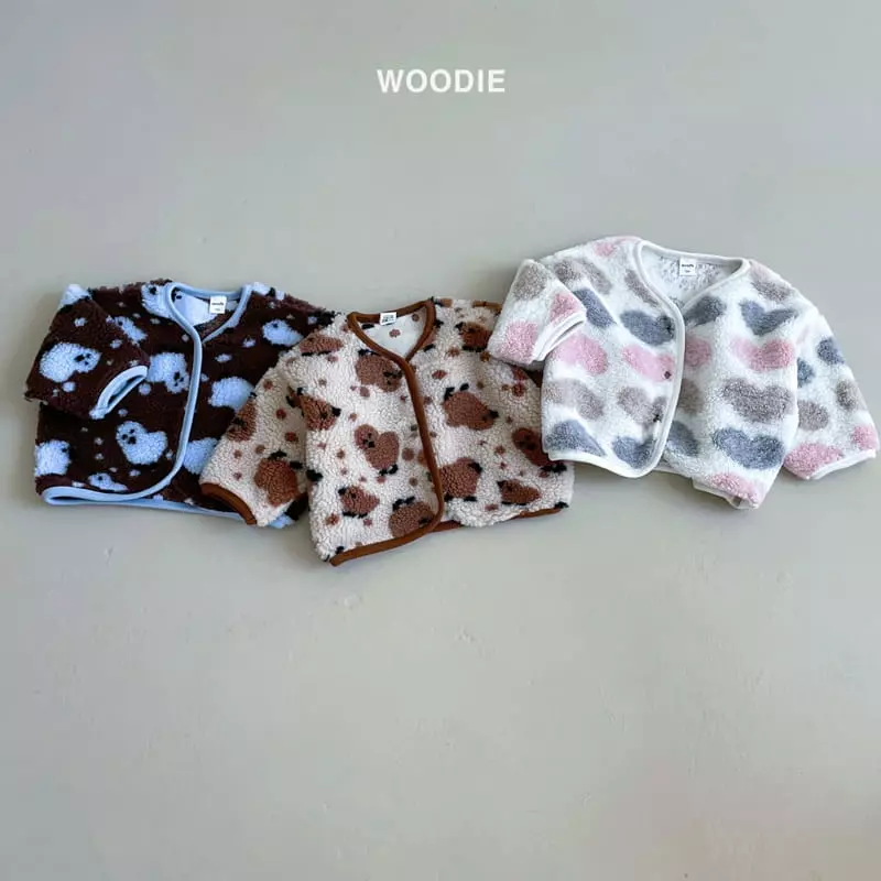 Woodie - Korean Baby Fashion - #babygirlfashion - Heart Jumper - 4