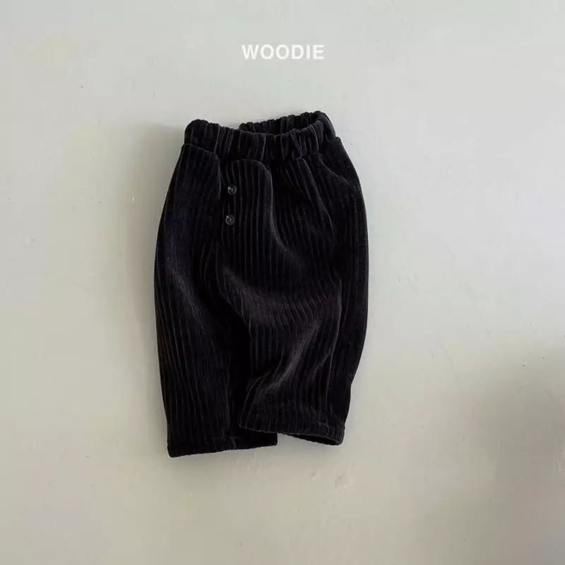 Woodie - Korean Baby Fashion - #babylifestyle - Warm Rib Pants
