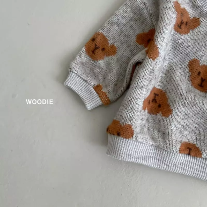 Woodie - Korean Baby Fashion - #babyoninstagram - Jacquard Tee - 5