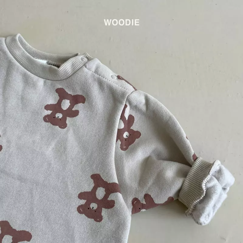 Woodie - Korean Baby Fashion - #babyoninstagram - Berry Bear Bodysuit - 7