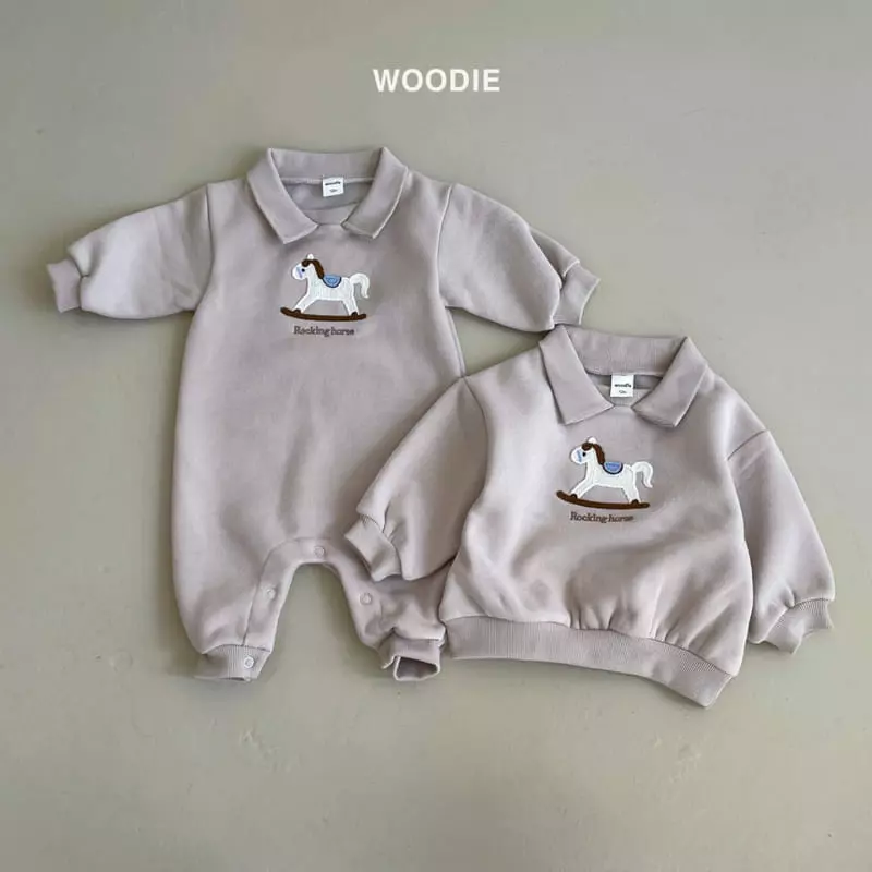 Woodie - Korean Baby Fashion - #babyoninstagram - Merry Collar Bodysuit - 2