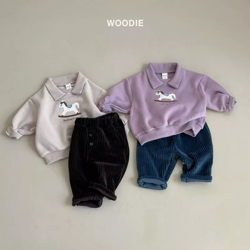 Woodie - Korean Baby Fashion - #babyoninstagram - Merry Collar Tee