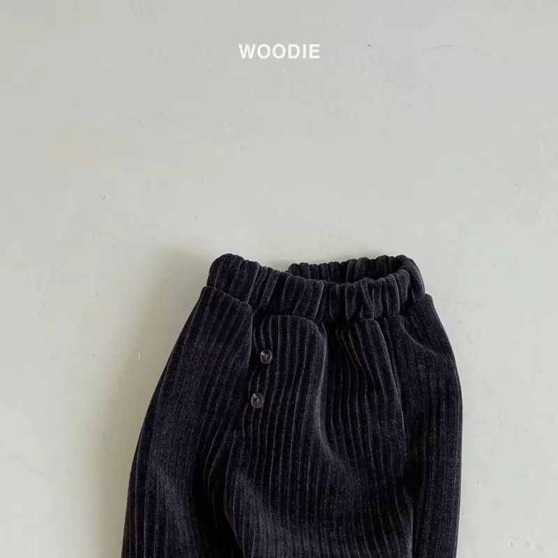 Woodie - Korean Baby Fashion - #babyoninstagram - Warm Rib Pants - 2