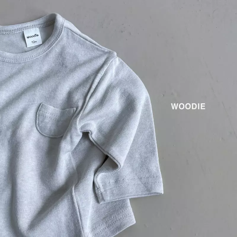 Woodie - Korean Baby Fashion - #babyoninstagram - Pocket Tee - 10