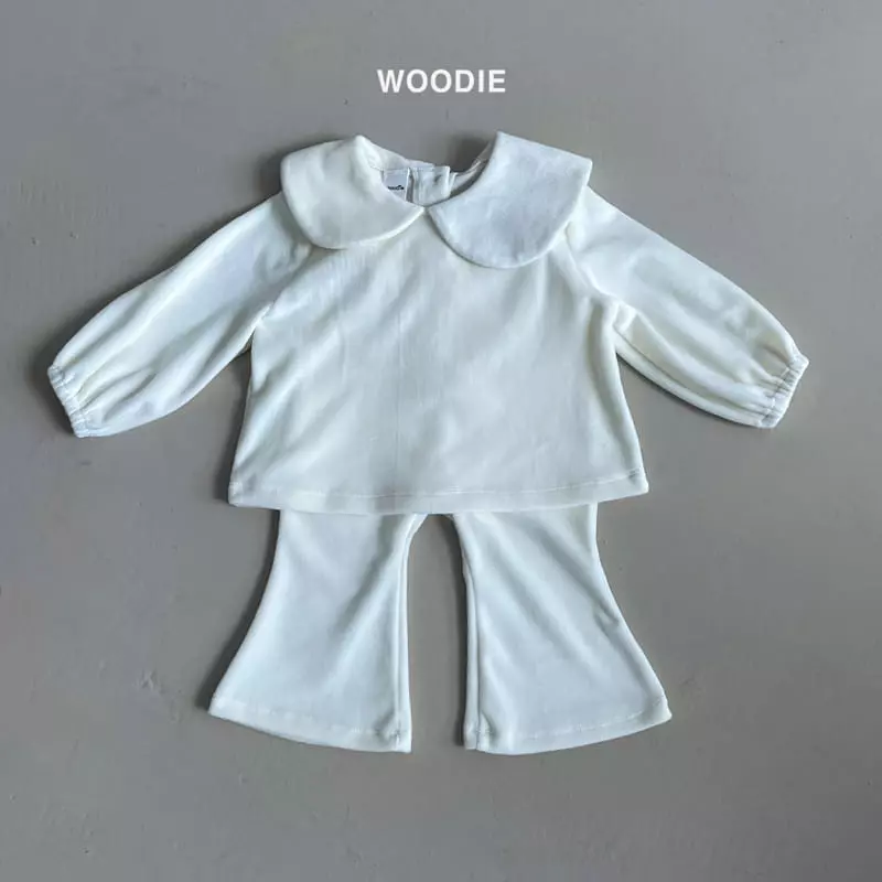 Woodie - Korean Baby Fashion - #babyootd - Veloure Pants - 8