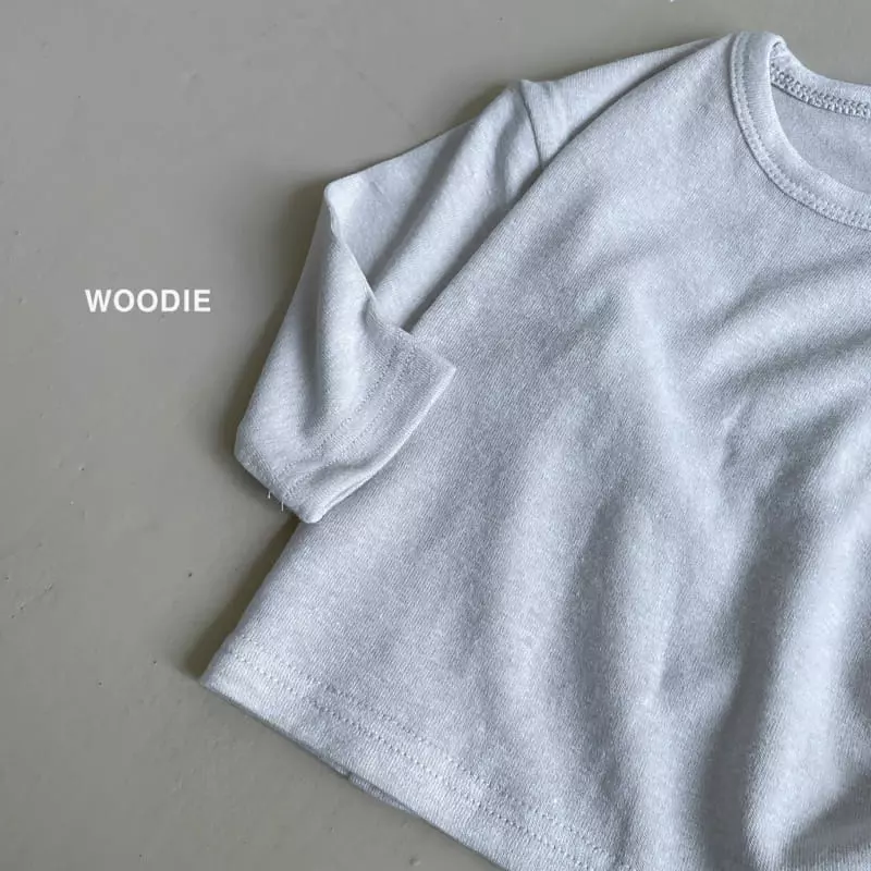 Woodie - Korean Baby Fashion - #babyootd - Pocket Tee - 11