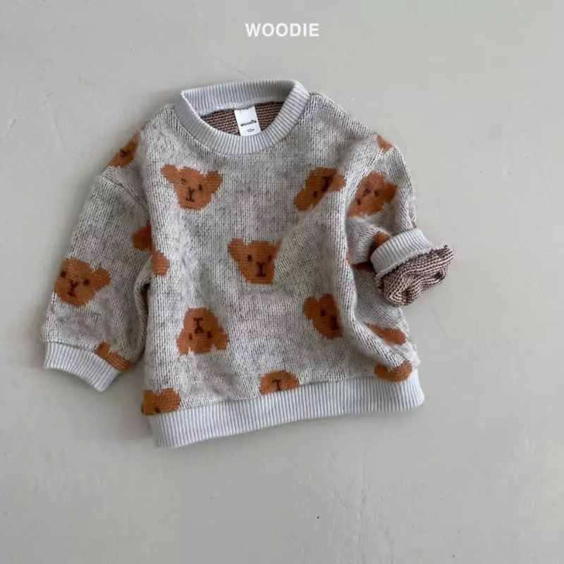 Woodie - Korean Baby Fashion - #babyoutfit - Jacquard Tee - 7