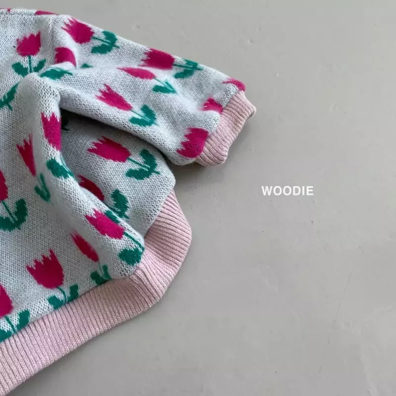 Woodie - Korean Baby Fashion - #babyoutfit - Jacquard Tee - 8