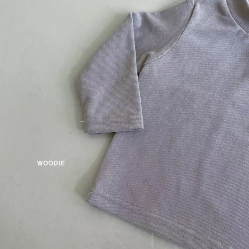 Woodie - Korean Baby Fashion - #babyoutfit - Woodie Turtleneck Tee - 3