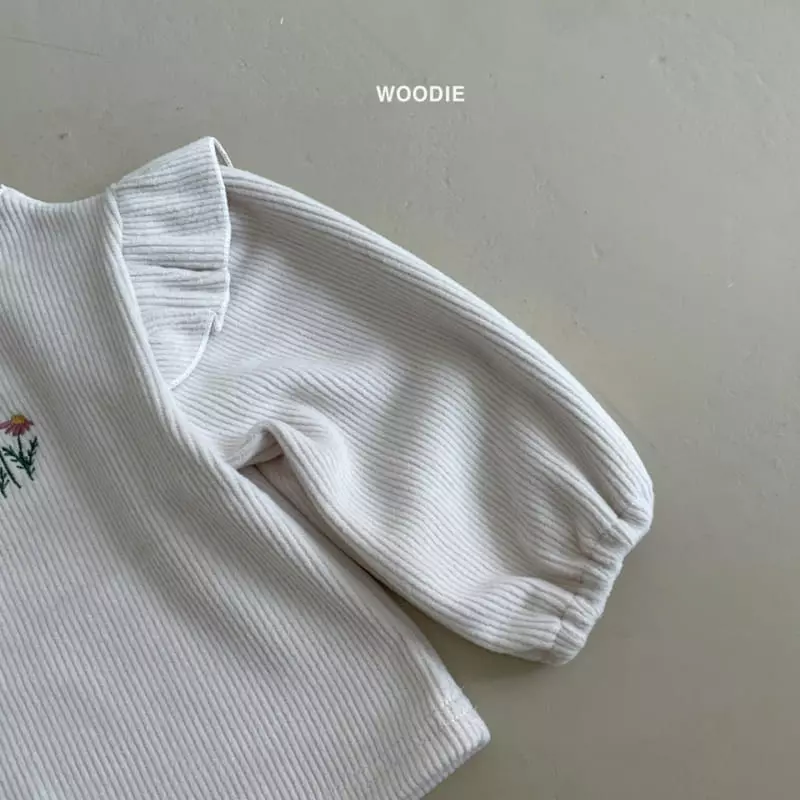 Woodie - Korean Baby Fashion - #babyoutfit - Mini Rose Tee - 11
