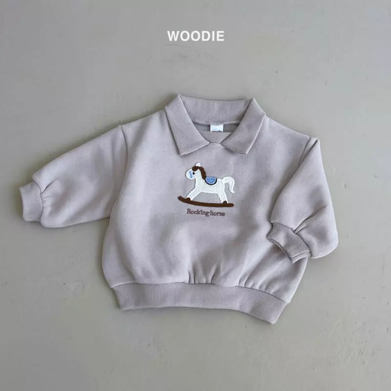 Woodie - Korean Baby Fashion - #babyoutfit - Merry Collar Tee - 3