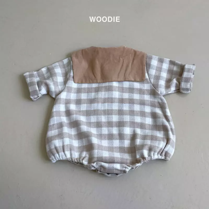 Woodie - Korean Baby Fashion - #babyoutfit - Toto Collar Bodysuit - 5