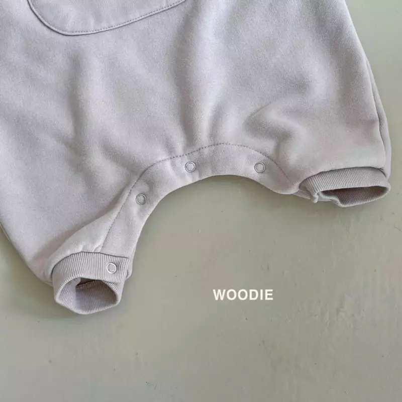 Woodie - Korean Baby Fashion - #babywear - Stitch Bodysuit - 3