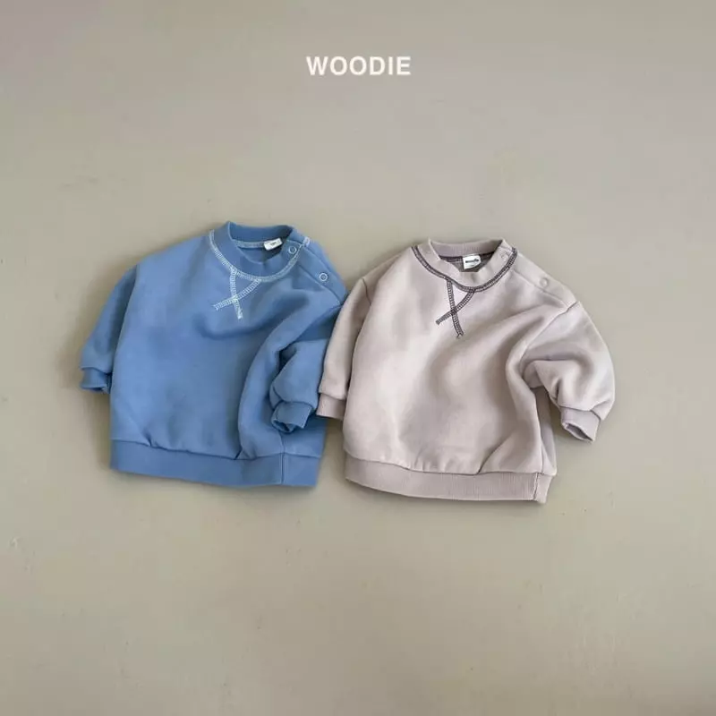 Woodie - Korean Baby Fashion - #babywear - Stitch Tee - 2
