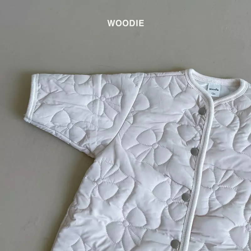 Woodie - Korean Baby Fashion - #babywear - 4 Oz Quilting Bodysuit - 2