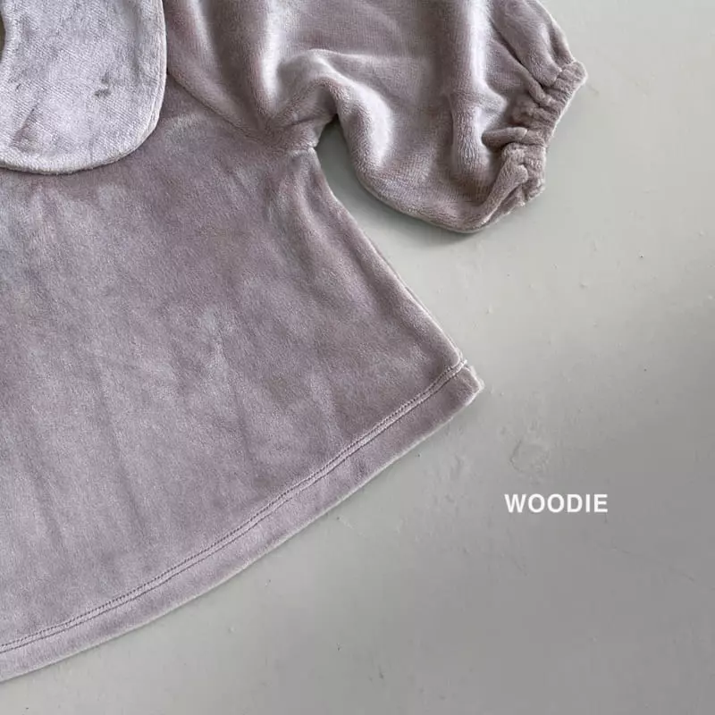 Woodie - Korean Baby Fashion - #babywear - Veloure Collar Tee - 10