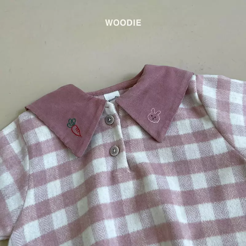 Woodie - Korean Baby Fashion - #babywear - Toto Collar Bodysuit - 7