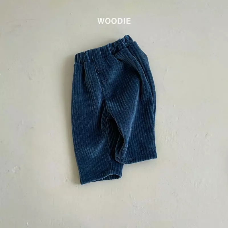 Woodie - Korean Baby Fashion - #babywear - Warm Rib Pants - 6