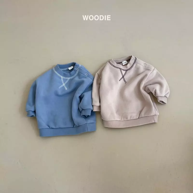 Woodie - Korean Baby Fashion - #onlinebabyboutique - Stitch Tee - 3