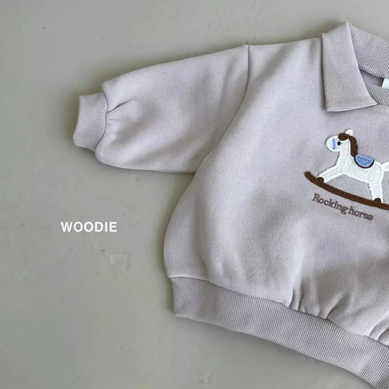 Woodie - Korean Baby Fashion - #onlinebabyboutique - Merry Collar Tee - 6