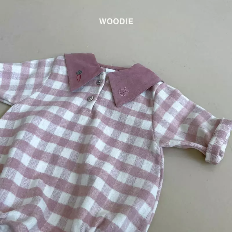 Woodie - Korean Baby Fashion - #onlinebabyboutique - Toto Collar Bodysuit - 8