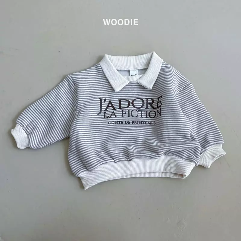 Woodie - Korean Baby Fashion - #onlinebabyboutique - Fiction Tee