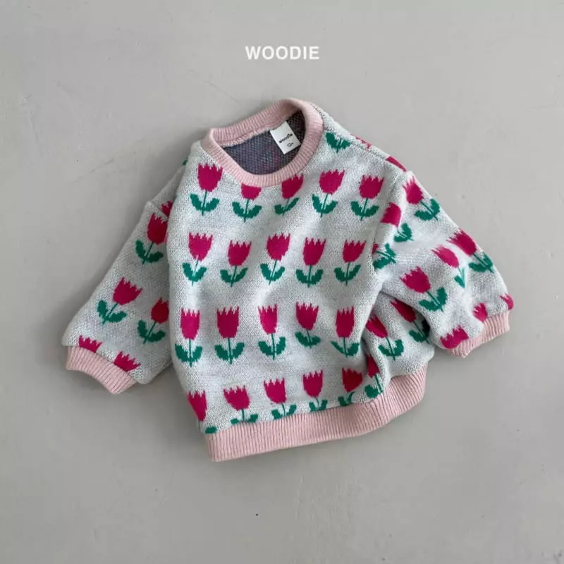 Woodie - Korean Baby Fashion - #onlinebabyshop - Jacquard Tee - 11