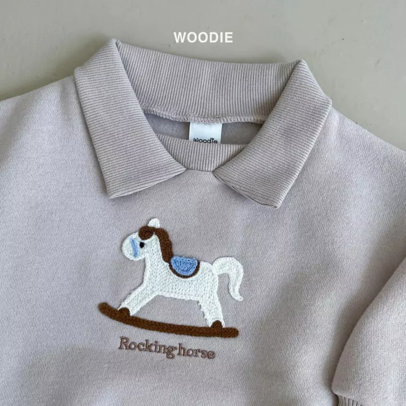 Woodie - Korean Baby Fashion - #onlinebabyshop - Merry Collar Tee - 7